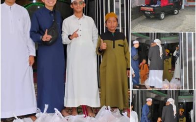 Berbagi Lontong Ketupat Sayur untuk Jamaah Idul Adha 1446 H