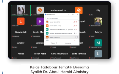 Tadabbur Tematik Bersama Syaikh Dr. Abdul Hamid Almishry Pertemuan Ke-11