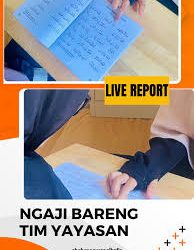 Ngaji bareng team yayasan
