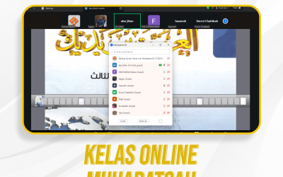 Kelas Online Muhadatsah Pertemuan ke-274