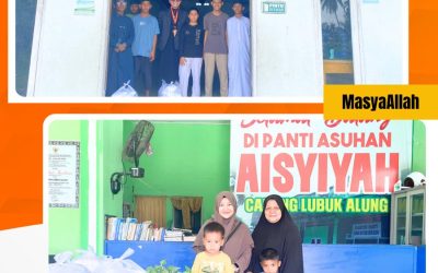 Berbagi Jum’at Berkah untuk Penghafal Quran dan Anak Yatim Piatu