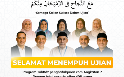 Ujian Tahfidz Penghafalquran Angkatan 7