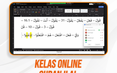 Kelas Online Quran Ilal Pertemuan Ke-6