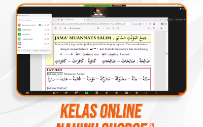 Nahwu Shorof Angkatan 39 Pertemuan Ke-2