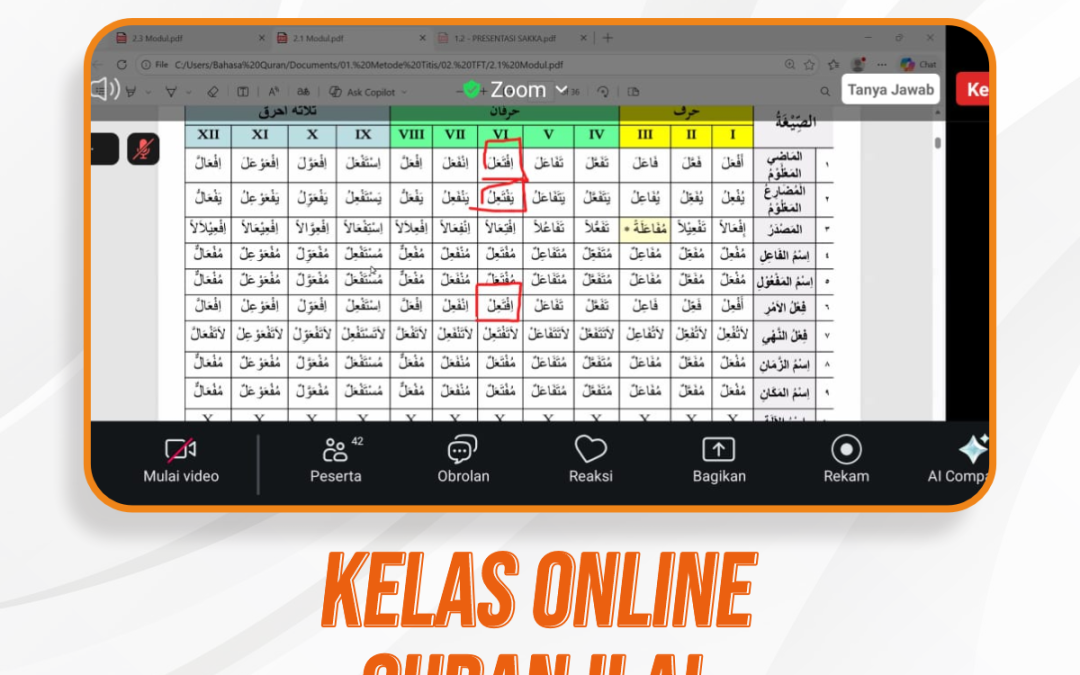 Kelas Online Quran Ilal Pertemuan Ke-7