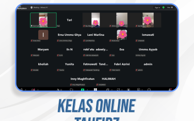 Kelas Online Tahfidz Angkatan 8 tanggal 27/01/2026