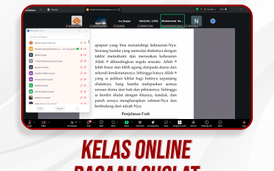 Kelas Online Bacaan Sholat Pertemuan Pertama