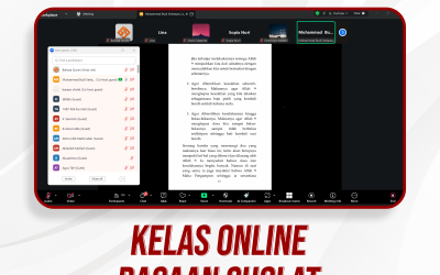 Kelas Online Bacaan Sholat Pertemuan Ke-3