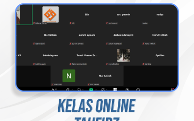 Kelas Online Tahfidz Angkatan 8 Di Ramadhan Ke-8