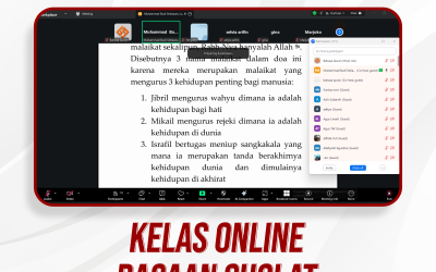 Kelas Online Bacaan Sholat Pertemuan Ke-5
