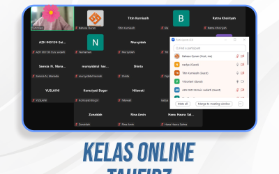 Kelas Online Tahfidz Angkatan 8 Di Ramadhan Ke-9
