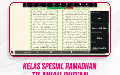 Kelas Spesial Tilawah Ramadhan Pertemuan Ke-7