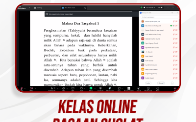 Kelas Online Bacaan Sholat Pertemuan Ke-14