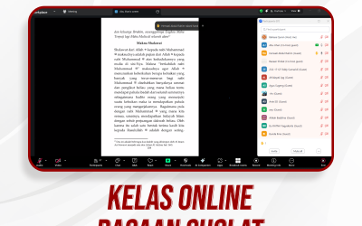 Kelas Online Bacaan Sholat Pertemuan Ke-15