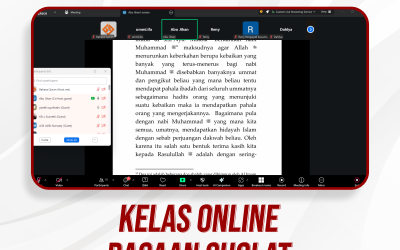 Kelas Online Bacaan Sholat Pertemuan Ke-16