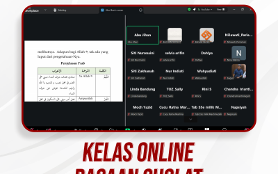 Kelas Online Bacaan Sholat Pertemuan Ke-18