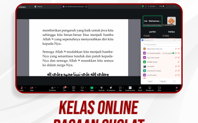Kelas Online Bacaan Sholat Pertemuan Ke-19