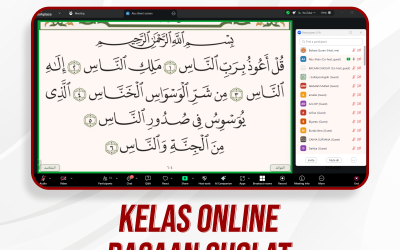 Kelas Online Bacaan Sholat Pertemuan Ke-20