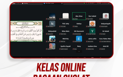 Kelas Online Bacaan Sholat Pertemuan Ke-21