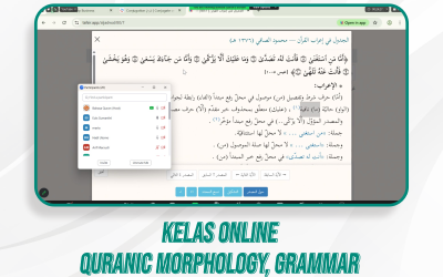 Quranic Morphology, Grammar, & Kelas Quran Ilal | 25