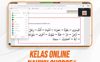 Nahwu Shorof Angkatan 40 | Ramadhan | Pertemuan Ke-3
