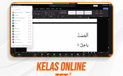 Kelas TFT (Training For Trainee) Angkatan 13 Pertemuan Pertama