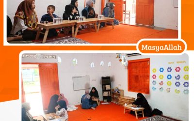 Pengambilan Hasil Mengaji Kelas Anak-anak