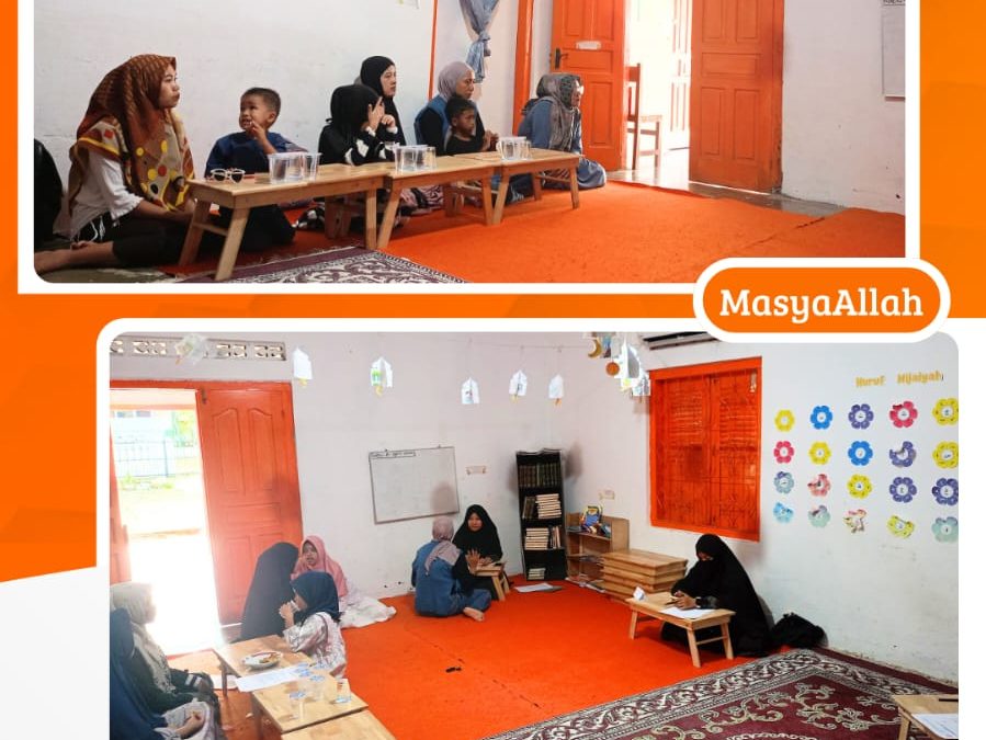 Pengambilan Hasil Mengaji Kelas Anak-anak
