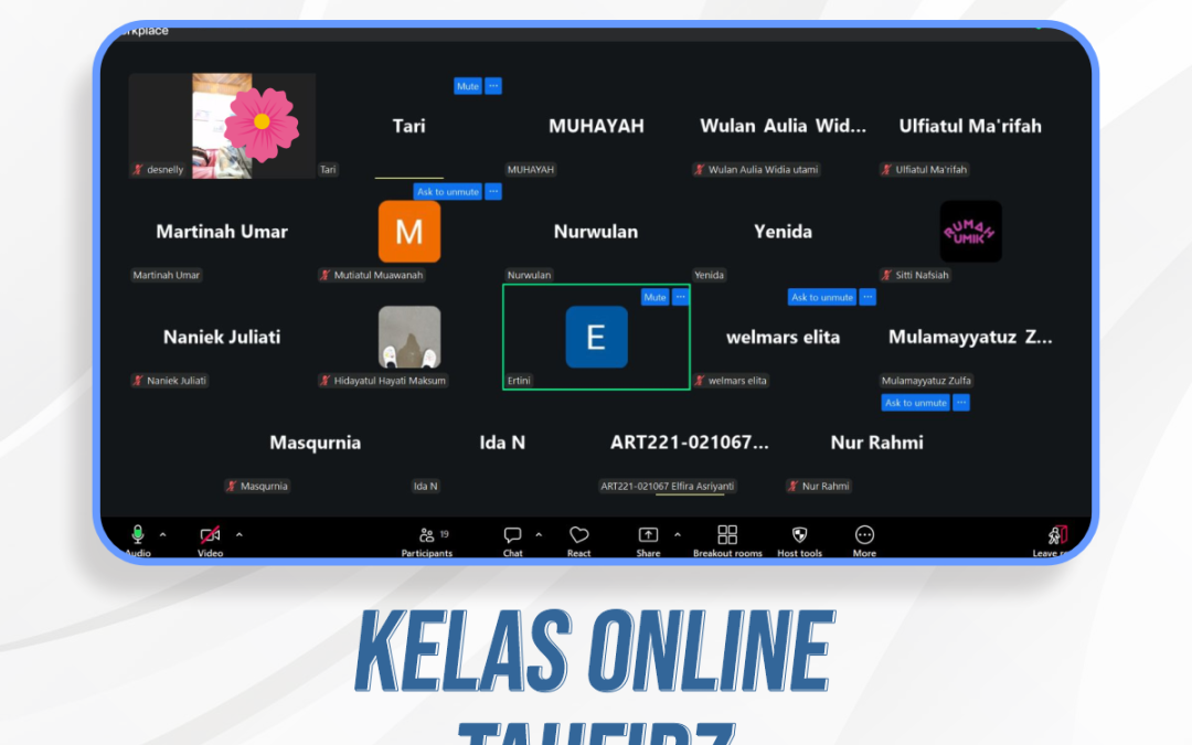 Kelas Online Tahfidz Angkatan 9 | 19/05/2026
