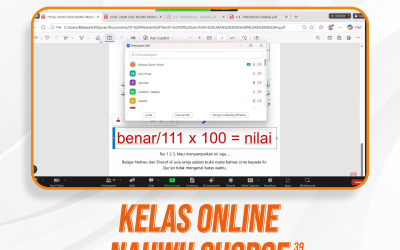 Nahwu Shorof Angkatan 39 Pertemuan Terakhir