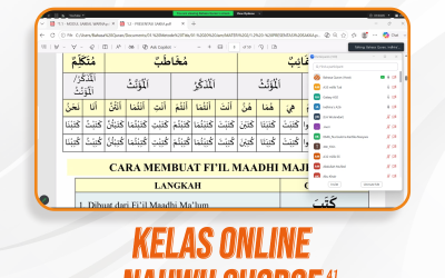 Nahwu Shorof Angkatan 41 Pertemuan Ke-4