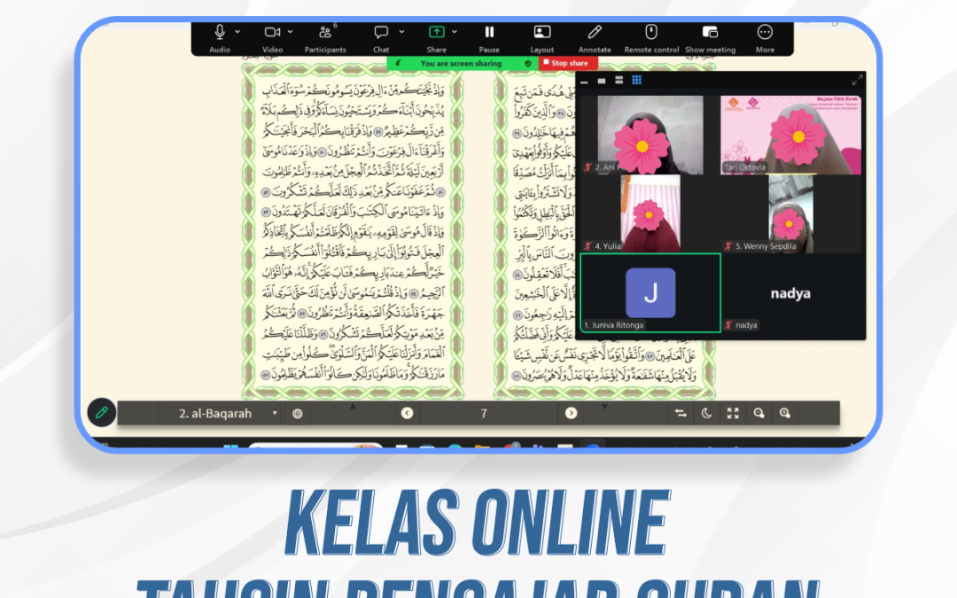 Kelas Online Tahsin Pengajar Quran | 4