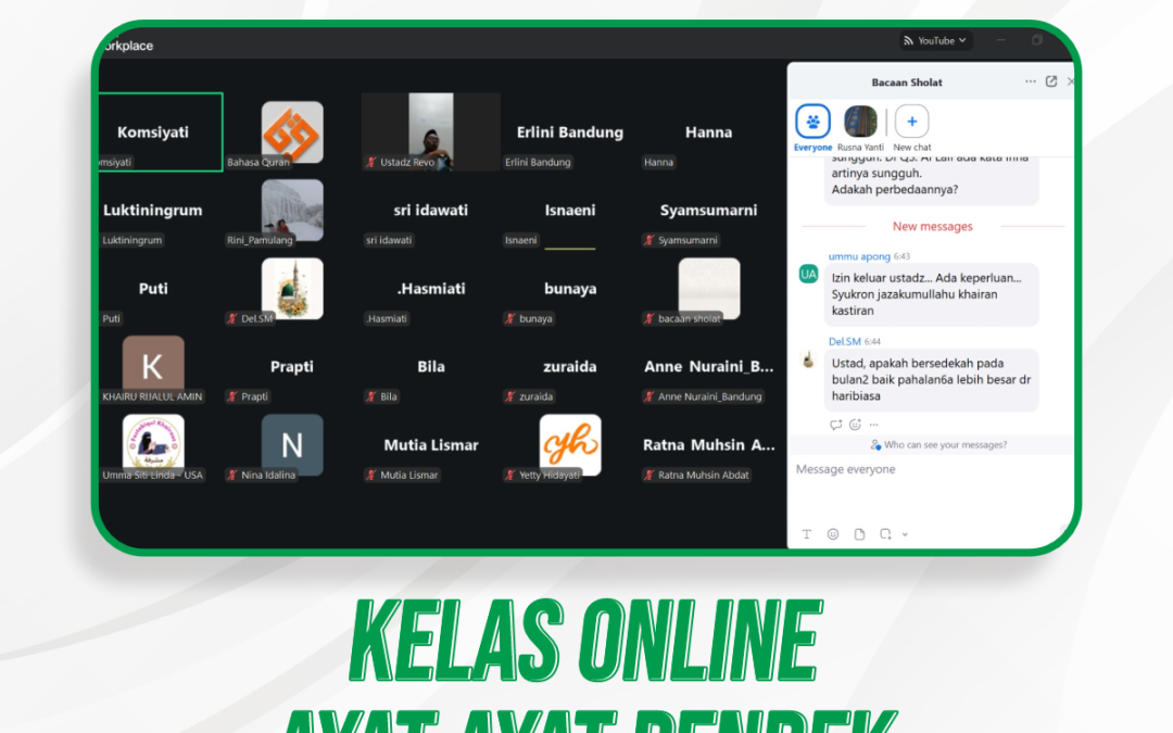 Kelas Ayat-Ayat Pendek Pertemuan Ke-4