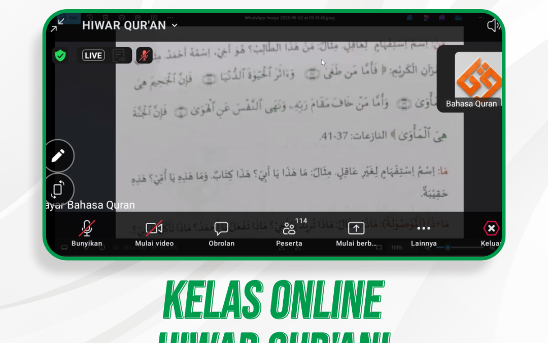 Hiwar Qur’ani Pertemuan Ke-5