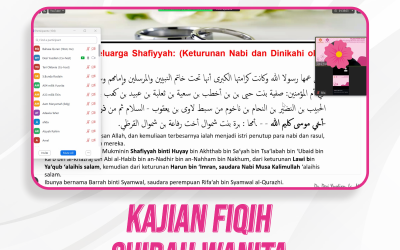 kajian Fiqih Shirah | Peran strategis muslimah dalam tatanan emosi, perdamaian, dan peradapan