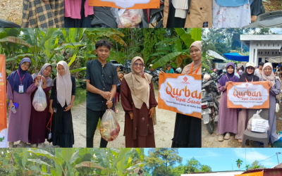 Penyembelihan Hewan Qurban Bersama Yayasan Bahasa Quran Al-Hafiz Indonesia