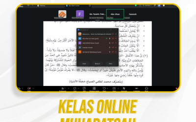 Kelas Online Muhadatsah Pertemuan ke-315