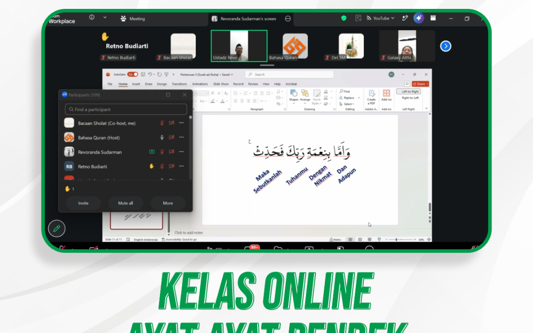 Kelas Ayat-Ayat Pendek Pertemuan Ke-5