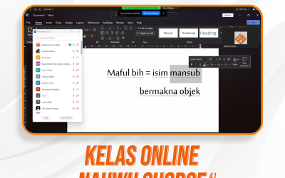 Nahwu Shorof Angkatan 41 Pertemuan Ke-7