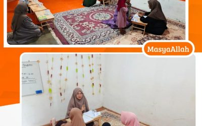 Pengambilan Hasil Mengaji Kelas Anak-Anak