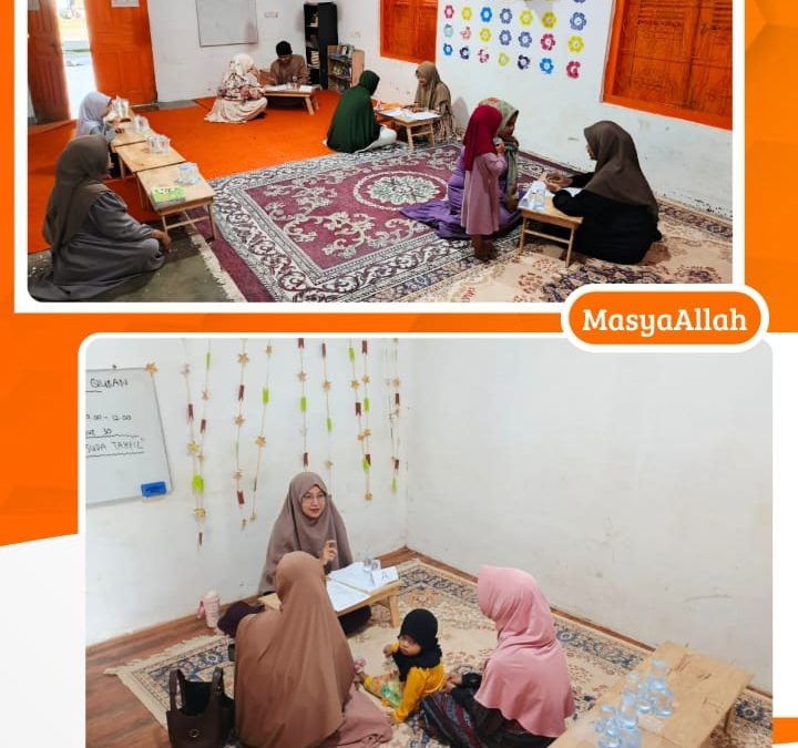 Pengambilan Hasil Mengaji Kelas Anak-Anak