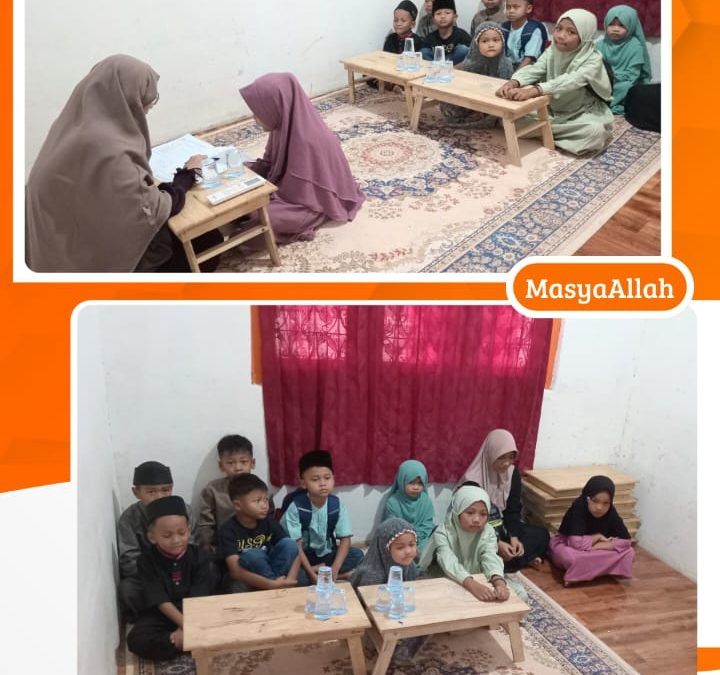 Tes Bacaan Santri Baru Kelas Anak-Anak