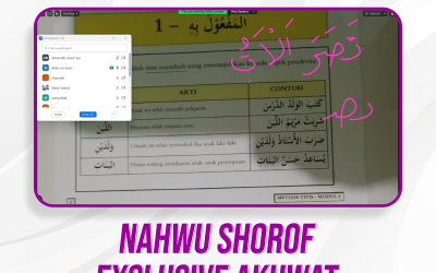 Nahwu Shorof Exclusive Akhwat Pertemuan Ke-25