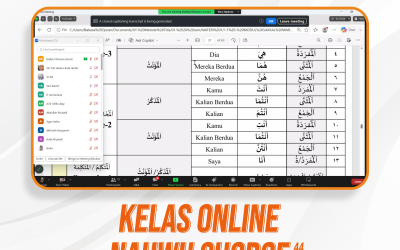 Nahwu Shorof Angkatan 44 Pertemuan Ke-3