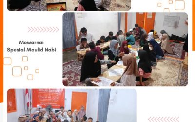 Ngaji Offline Kelas Anak-anak Angkatan 4 Pertemuan Ke-12 Spesial Maulid Nabi Muhammad SAW