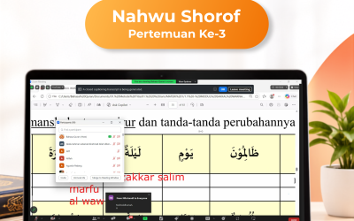 Kelas Level 1 Nahwu Shorof Angkatan 45 Pertemuan Ke-3