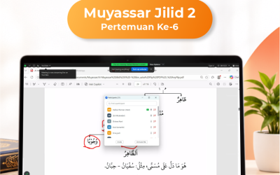Kelas Online Muyassar Buku Jilid 2 Pertemuan Ke-6