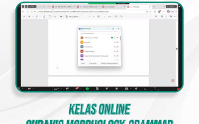 Kelas Quranic Morphology and Grammar | 46