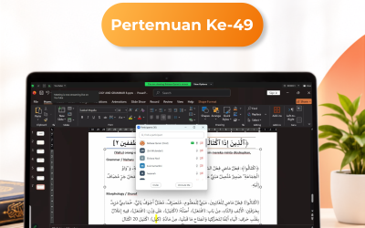 Kelas Quranic Morphology and Grammar | 49