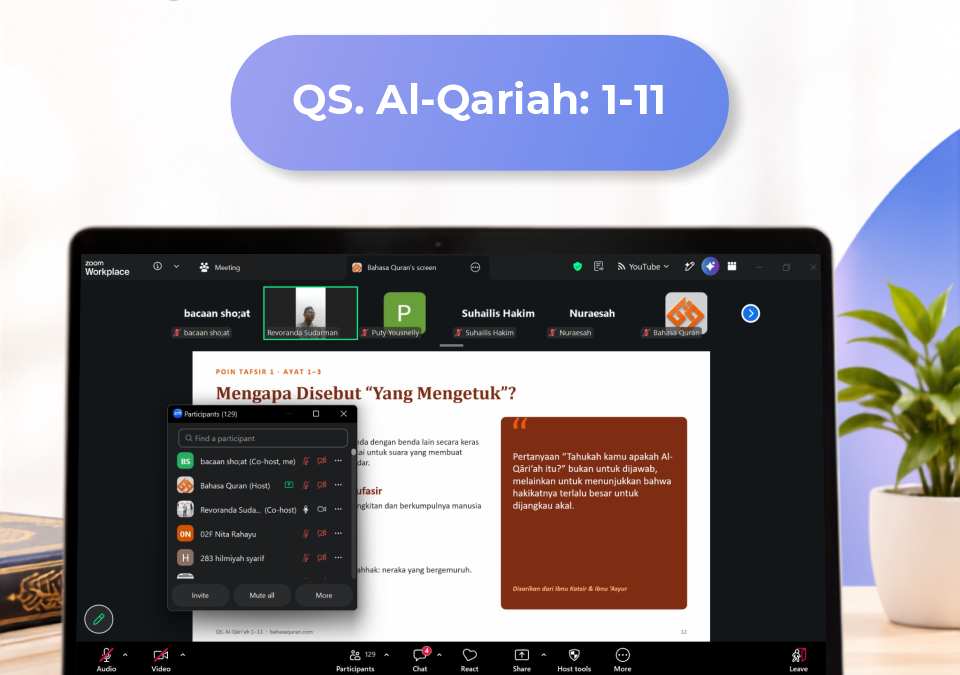 Kelas Surah-surah Pendek Pertemuan Ke-15